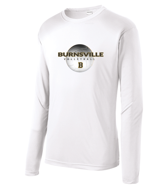 Lightning Apparel. Burnsville Blaze Volleyball Long Sleeve Shirts